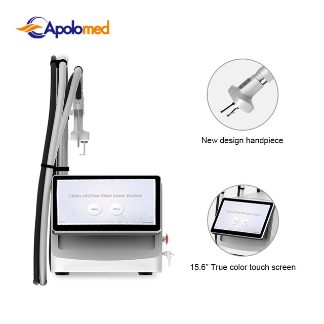 Máquina laser de fibra 2 em 1