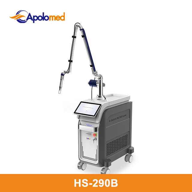Máquina Q-Switched ND YAG Máquina de remoção de tatuagem a laser ND YAG